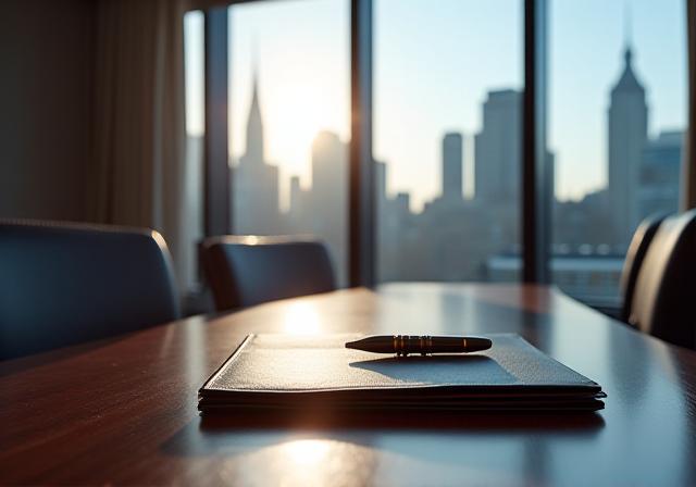 Modern legal office in the City of London with views of the skyline